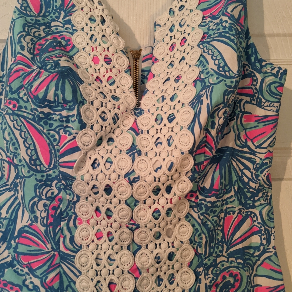 Lilly Pulitzer Lined Detailed Dress - Picture 2 of 4